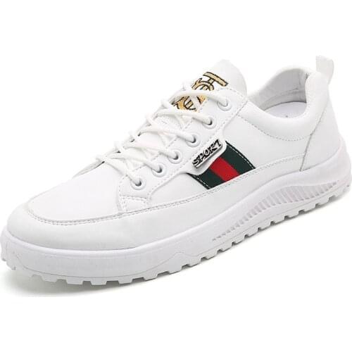 Trend 2021 Mens Sports Shoes Flat Men Casual Shoes Soft White Sneakers Male Platform Shoes Fashion Summer Autumn Walking Shoes