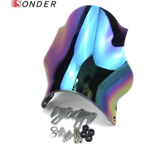 Windshield WindScreen For Suzuki Bandit GSF 600 1200 GS500 GSX1100G VX800 For Honda Hornet CB400 CB900 CB919 CB250 CB400SF