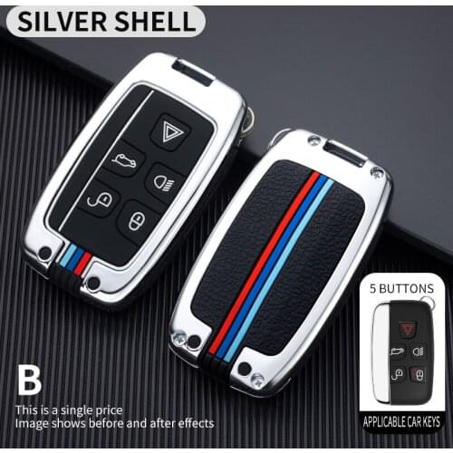 New Car Key Case For Land Rover Range Rover Sport A9 Discovery 2 3 4 Sport For Jaguar XF A8 A9 X8 XE XF XFL Remote Cover
