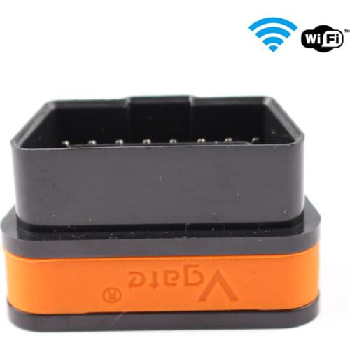 Original Vgate iCar2 Wifi/Bluetooth Elm327 Wifi Code Reader Support OBDII Protocol Cars iCar 2 Wifi Scan for Android/ IOS/PC