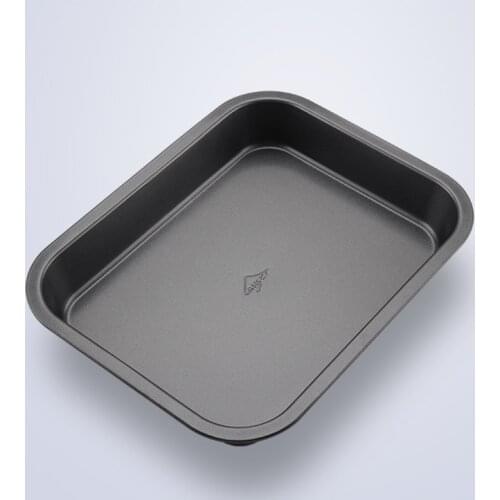 Flat Rectangular Non-Stick Tray Non-Stick Rectangular Barbecue Tray Light Baking Tray