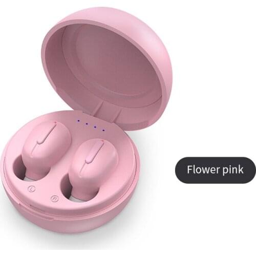 TWS Bluetooth Earphone 5.0 Wireless Headset Waterproof Deep Bass Earbuds True Wireless Stereo Headphone Touch Control Earbuds