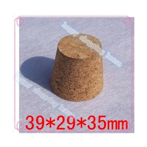 Packing material cork bottle stopper bottle capLarge diameter cork bottle glass ceramic bottle sealing cap 39mm*29mm*35mm