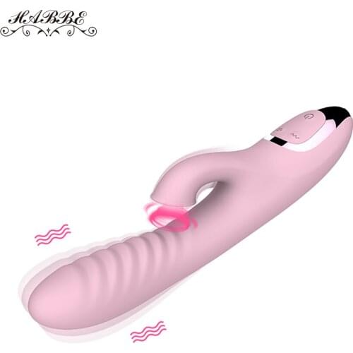 Vibrators G Spot Clitoral Sucking Vibrator Rabbit Dildo Massager Clit Stimulator With 12 Speeds Adult Sex Toy For Women Sex Shop