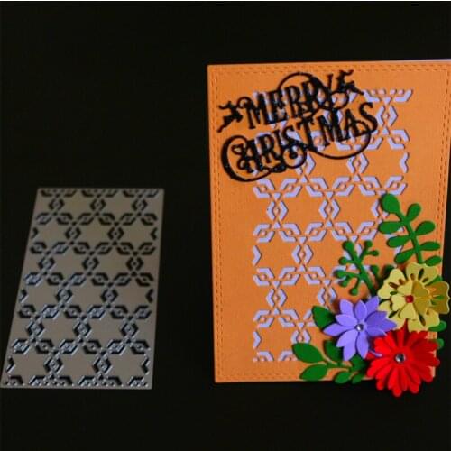 YINISE Metal Cutting Dies BACKGROUND For Scrapbooking Stencils DIY Album Cards Decoration Embossing Folder Craft Die Cuts Tool