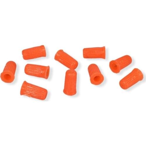 10pcs Eyelash Glue Bottle Plug Blocking Needle for Eyelash Extensions Tools Random Color