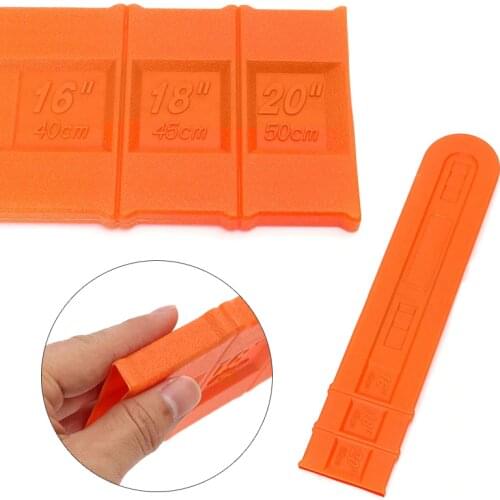16'' 18'' 20'' Orange Chainsaw Bar Cover Scabbard Universal Guide Plate