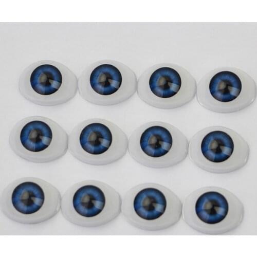 2 pairs Fit for 22 Inches Reborn Babies Doll Accessories 22 mm Doll Toys Eyes Acrylic Realistic 4 Different Colors Can Be Choose