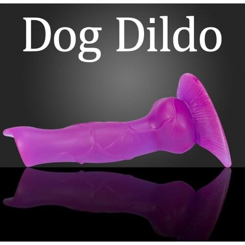 Anal Penis Double Dildo Dog Dick Butt Plug Masturbation Dick Adult Sextoy For Couples Strapon Gode Consolador Juguetes Sexuales