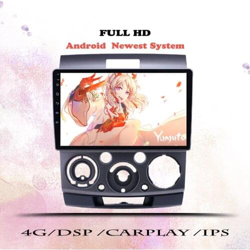 Android 10 For Ford Ranger 2 Everest 2 For Mazda BT-50 J97M 2006-2011 Car Radio Multimedia Video Player Navigation GPS 2 din DVD