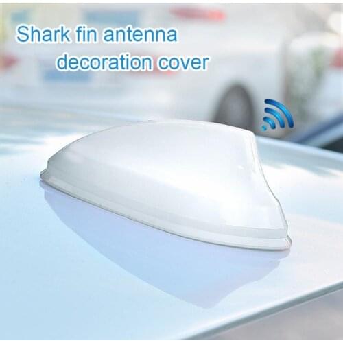 Shark Fin Antenna Radio Signal FM Univeresal Water-proof Roof Tail Aerial for Car Styling