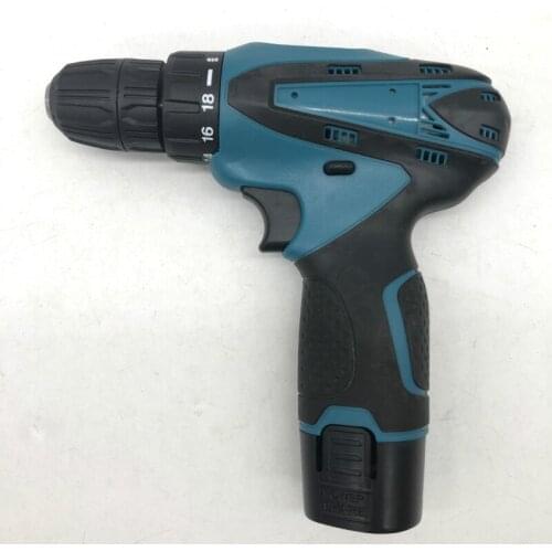 12V Cordless Electric Screwdriver Double Speed Cordless Drill Power Tools Handheld Drill Lithium Battery Charging Drill