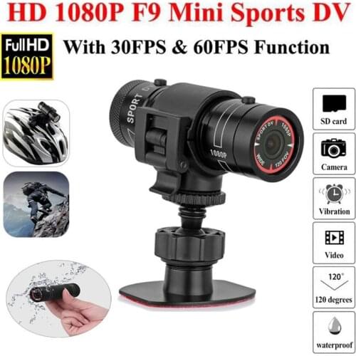 Bicycle Sports Camera Mountain Bike Motorcycle Helmet Action Mini Camera Video DV Camcorder Full 1080p HD Car Video Recorder