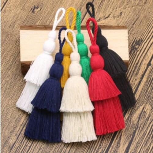 Euro Style Curtain Tassels Diy Accessories Tassels 12cm Tassels Decorative Tassels DIY For Crafts Curtain Valance Accessories