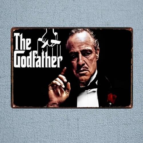 Classic Movie Vintage Plaque Metal Tin Sign Retro Pub Cafe Home Hotel Art Wall Decor Unique Gift Cuadros DU-1537