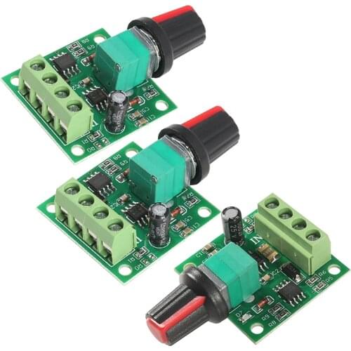 3 PCS/LOT Drive Module Motor Speed Control Switch Low Voltage PWM DC 5V 6V 2A 3V 12V 0~100% Adjustable Drive Module