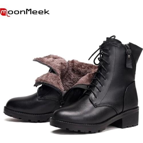Зимние сапоги MoonMeek China At AliExpress