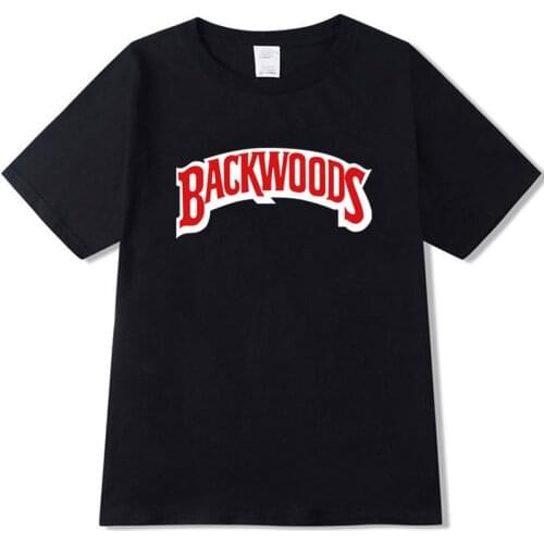 Backwoods t 2021 new fashion summer casual cotton round neck short sleeve t-shirt harajuku hip-hop Casual t-shirt men