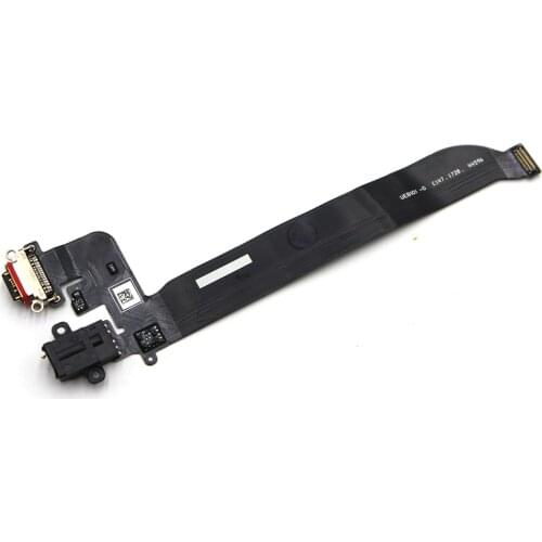 New 5.5" For Oneplus 5 1+5 Micro USB Charging Port Dock Main Flex Cable FPC with Audio Plug For Oneplus 5 A5000 Free shipping