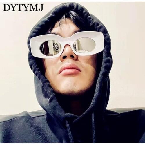 DYTYMJ 2021 Retro Sunglasses Women Luxury Brand Square Eyewear Women/Men Vintage Glasses for Women Mirror Lunette Soleil Homme