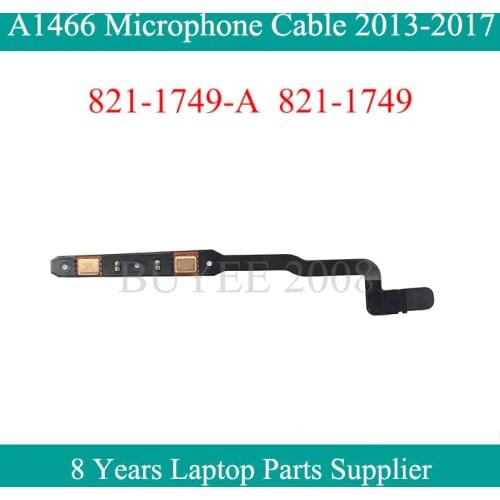 Original A1466 Microphone Cable 821-1749-A 2013 2014 2015 2016 2017 Year For Macbook Air 13.3" A1466 Mic Flex Cable Replacement