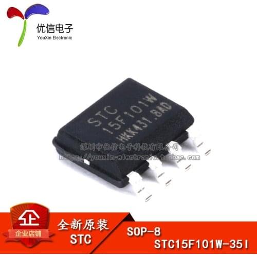 Original the STC (macrocrystalline) STC15F101W-35I-SOP8 microcontroller chip integrated circuit IC