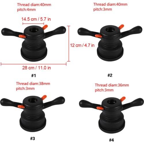 Spare Part High Quality 36/38/40mm Car Wheel Tyre Balancing Machine Quick Clamp Wing Nut Hub Release Nut wheel Balancer Tire too