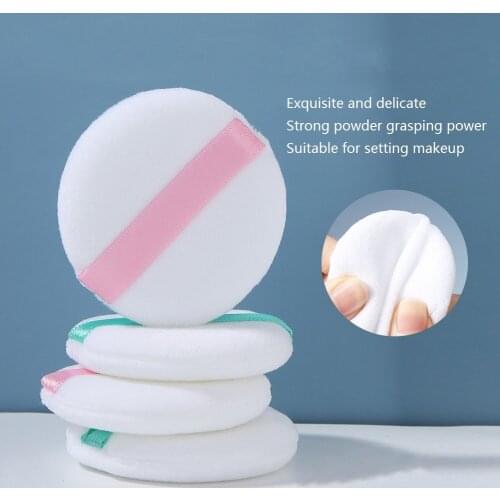 1pcs Makeup Foundation Sponge Professional Round Shape Facial Face Body Powder Foundation Puff Soft Cosmetic Sponge Puff