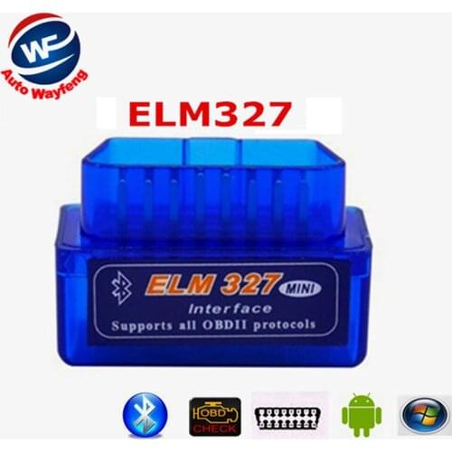 2016 ELM 327 BT adapter Works On Android Torque Elm327 Bluetooth Interface OBD2 / OBD II Auto Car Diagnostic-Scanner