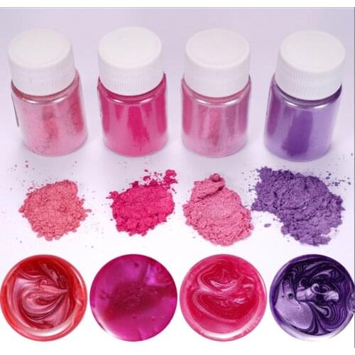21 Colors Aurora Resin Mica Pearlescent Pigments Colorants Resin Jewelry Making Tool