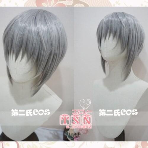Anime Fruits Basket Souma Yuki Wig 35cm Short Heat Resistant Synthetic Hair Men Party Cosplay Wigs + Wig Cap