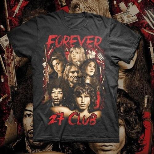 Forever 27 Club T Shirt Top Shirt Gift Menwoman Birthday Gift Print ArtVintage