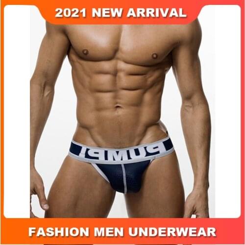 Cotton Sexy Gay Underwear Men Thong Men Jockstrap Mens lingerie G String Men Penis Pouch Gay Underwear String bikini men Cueca