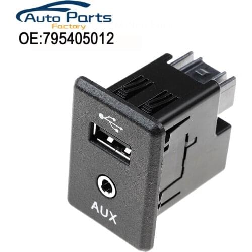 New Auto USB Flash Drive Socket Port For Nissan X-trail Rouge Qashqai 795405012