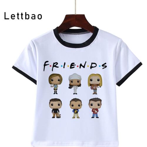 3-14 Years Girls 2020 New Harajuku Friend Tv Show T-Shirt Nani Children Tees T Shirts Cartoon Kids Birthday Gifts Clothing