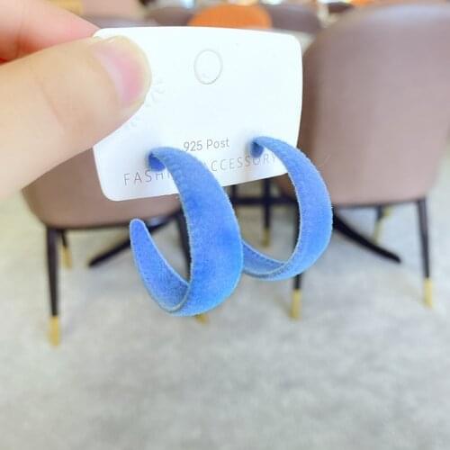 Autumn and winter exaggerated round earrings 2020 new trend fashion earrings Korean temperament elegant Women Jewelry Earrring