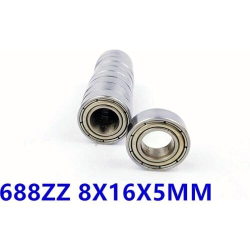 Kande Bearings 688ZZ ABEC-1 688 ZZ ABEC-3 688ZZ ABEC-5 688-2Z Miniautre Ball Bearing 8x16x5mm 688 LEAD SCREW KIT 1515 WORKBEE