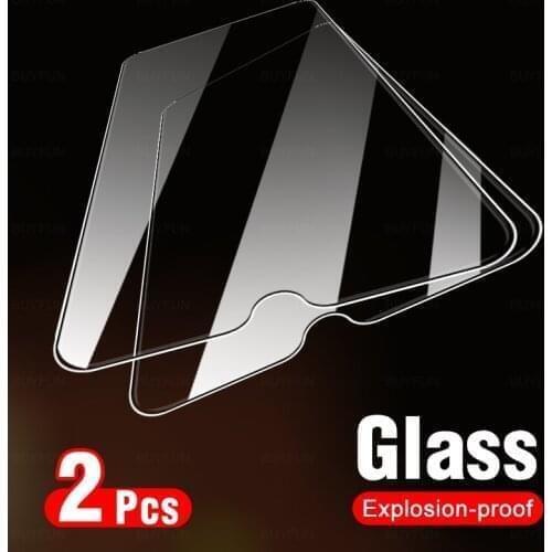 Full cover realmy c21 glass tempered glasses for oppo realme c21 c 21 21c 6.5" hd glas anti-scratch screen protectors film 2pcs