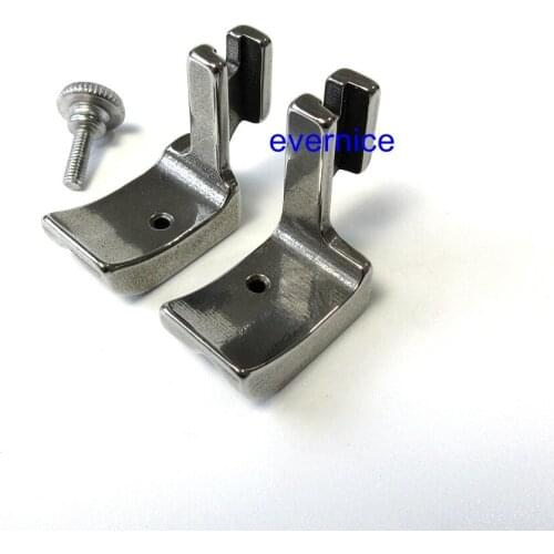 Right + Left Welting Piping Foot for JUKI DDL-555 8500 8700 Brother Singer