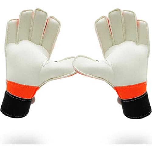 Professional Soccer Gloves Men Latex Finger Protection Adults New Design Football Goalie Goalkeeper Glvoes Anti-slip in stock