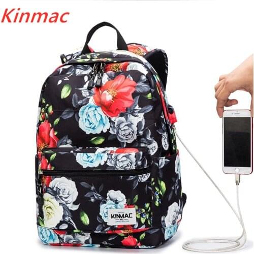 Kinmac Brand Backpack Laptop Bag15",15.6 Inch, Color Rose Shoulder Compute Bag For Macbook 15.4, Business, School, DropShip V155