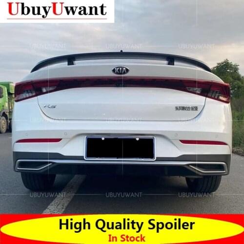 UbuyUwant For Kia Optima K5 2020 Spoiler ABS Plastic Gloosy Black Rear Trunk Boot Lip Spoiler Car Tail Wing Decoration GT Style