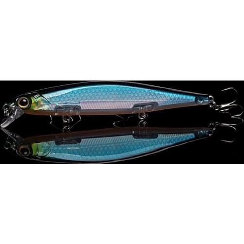 WALK FISH 1PCS Laser Minnow Fishing Lure 11CM 13G Pesca Hooks Ffish Wobbler Tackle Crankbait Artificial Japan Hard Bait Swimbait