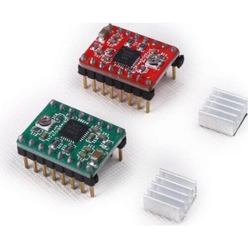 3D Printer Parts Reprap Stepper Driver A4988 Stepper Motor Driver Module with Heat Sink