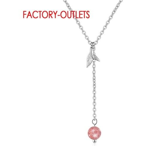 Factory Outlet Genuine 925 Sterling Silver Moonstone Pendant Necklace Super Beautiful Women Girls Christmas Jewelry Gift