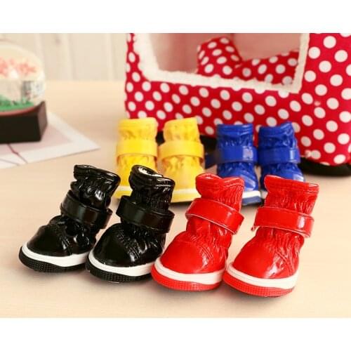 Snow Waterproof Boots For Dogs Winter Small Dogs Dachshund Pitbull Terrier Pet Cat Drop Ship Shop Wholesale Animal Shoes Lot 4