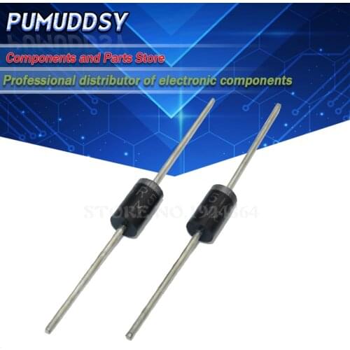20PCS schottky diode SR5100 5A/ 100V DO -27 SB5100