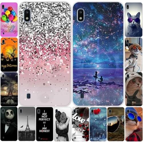 For Samsung Galaxy A10 Cases Soft Touch TPU Silicon Phone Cover For Samsung A10 Phone Back Case Etui Bumper Funda Coque Capa