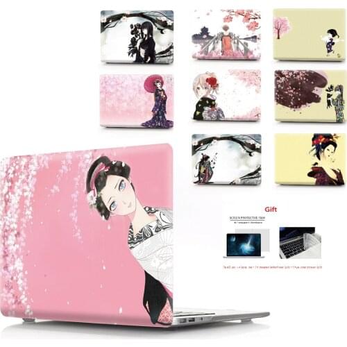 Kimono color printing notebook case For Apple Macbook Air Pro Retina M1 Chip 11 12 13 15 16 inch,Case For Air Pro A2179 A2289
