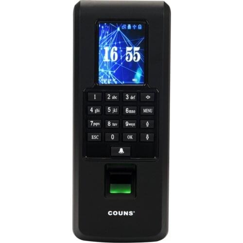 COUNS CU-F370-MF-Fingerprint And Mifare 13.56MHZ RFID Access Control, TCP/IP,T9 input, Door Access Control System, TA
